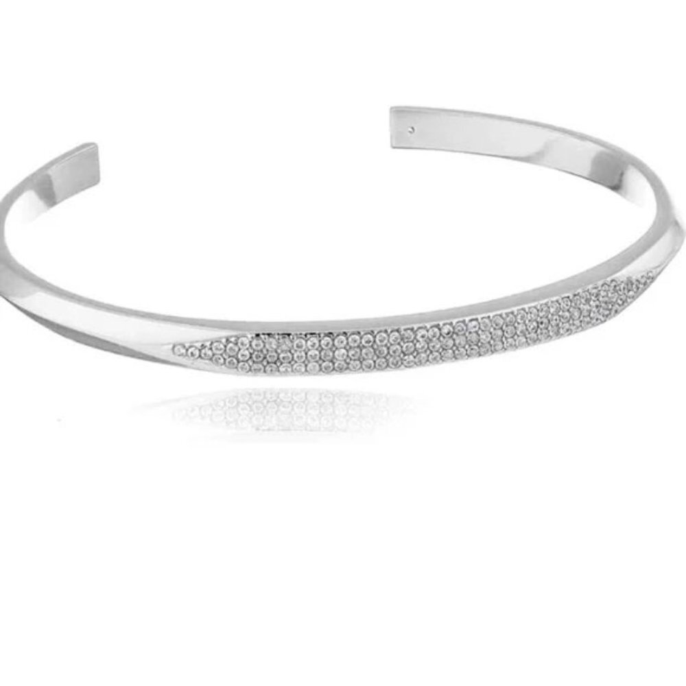Kate Spade New York Raise the Bar Pavé Cuff Bracelet - Picture 3 of 8